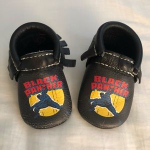 Freshly Picked Black Panther Moccasins